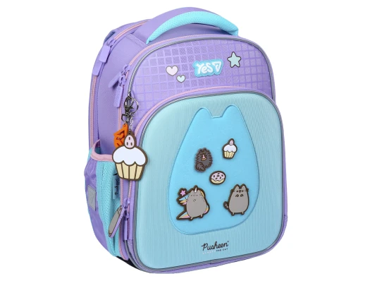 Рюкзак школьный каркасный Yes Pusheen Summer S-78M купить в интернет магазине подарков ПраздникШоп