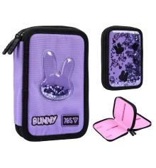 Пенал твердый Yes двойной Shiny Bunny HP-01 купить в интернет магазине подарков ПраздникШоп