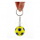 Брелок - мяч футбольный купить в интернет магазине подарков ПраздникШоп