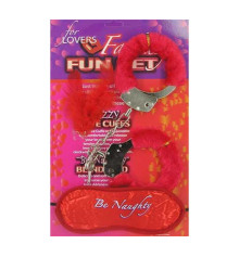 Кандалы - набор любимым с маской "be naughty купить в интернет магазине подарков ПраздникШоп