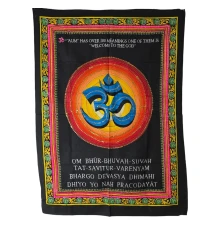 Панно настенное «Ом» хлопковое (110×80 см) купить в интернет магазине подарков ПраздникШоп