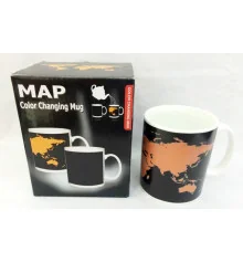 Чашка "Карта мира" купить в интернет магазине подарков ПраздникШоп