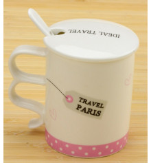 Чашка Ideal travel "Travel Paris" купить в интернет магазине подарков ПраздникШоп