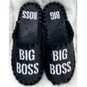 Чоловічі велюрові капці "Big boss"