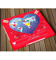 Шоколадный набор XL  "Люблю" купить в интернет магазине подарков ПраздникШоп