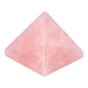 Пирамида из розового кварца (3×3 см)