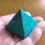 Пирамида из бирюзы (3×3 см) купить в интернет магазине подарков ПраздникШоп