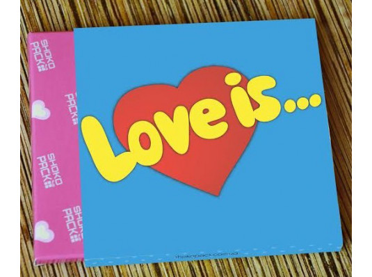 Шоколадний міні-набір "Love is" купить в интернет магазине подарков ПраздникШоп