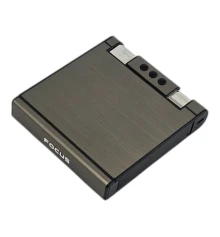 Портсигар с зажигалкой USB (10.6×9.6×2 см) купить в интернет магазине подарков ПраздникШоп