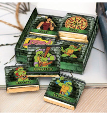 Шоколадний набір "Черепашки - нінзя" купить в интернет магазине подарков ПраздникШоп