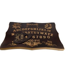 Спиритическая доска OUIJA «Эксклюзивная» на английском языке (46×29×1.8 см), резная, массив дерева купить в интернет магазине подарков ПраздникШоп