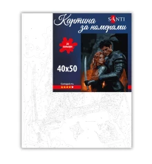 Картина по номерам SANTI Шипы и розы Фейра и Ризанд 40х50 см купить в интернет магазине подарков ПраздникШоп