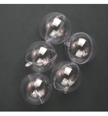 Набор пластиковых форм Santi Шары 7см 5 шт/уп купить в интернет магазине подарков ПраздникШоп