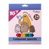 Олівці кольорові Yes Pusheen 24 кольори