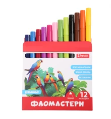 Фломастеры 1Вересня Classic Jumbo 12 цветов купить в интернет магазине подарков ПраздникШоп