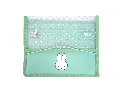 Папка для тетрадей пластиковая Yes Miffy В5 на резинке купить в интернет магазине подарков ПраздникШоп