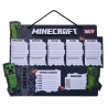 Школьное расписание Yes Minecraft.Creeper картон ламинированный 30х40см