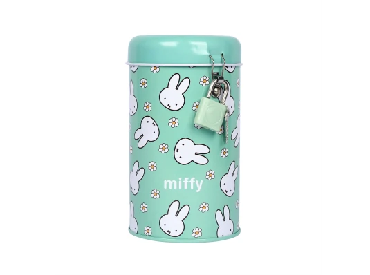Копилка круглая Yes Miffy металлическая 13 х 7 купить в интернет магазине подарков ПраздникШоп
