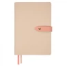 Ежедневник А5 Leo Planner недатированный "Secret", мягкий, бежевый, 320 страниц