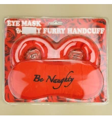 Эротический набор BE NAUGHTY (красный) купить в интернет магазине подарков ПраздникШоп
