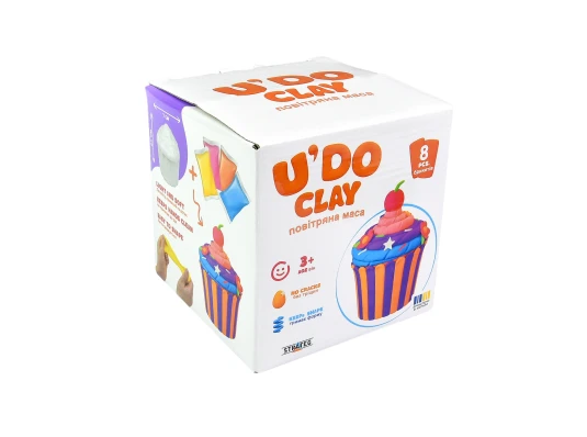 Набор для творчества "Кекс U'DO Clay" (30750) купить в интернет магазине подарков ПраздникШоп