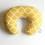 Подушка для годування "Жёлтая6 - Зіг-заг" купить в интернет магазине подарков ПраздникШоп