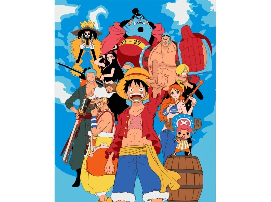 Картина по номерам Yes One Piece Great Adventure 40х50 см купить в интернет магазине подарков ПраздникШоп
