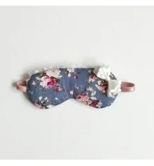 Подушка под шею с маской "Цветы" купить в интернет магазине подарков ПраздникШоп