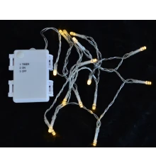 Гирлянда светодиодная Yes! Fun уличная, 20 LED лампочек, многоцветная, 2,10 м., 1 реж.мига купить в интернет магазине подарков ПраздникШоп