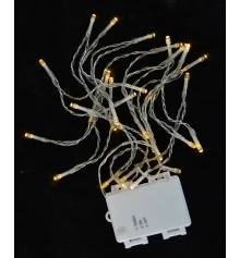 Гирлянда светодиодная Yes! Fun уличная, 30 LED лампочек, молочно-белая, 3,10 м., 1 реж.миг купить в интернет магазине подарков ПраздникШоп