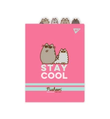 Папка-уголок YES А4 с фигурными разделителями Pusheen купить в интернет магазине подарков ПраздникШоп