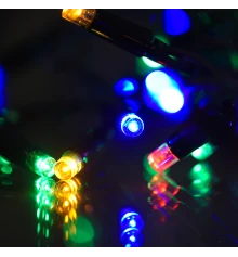 Электрогирлянда Novogod‘ko уличная Бахрома, 80 LED, IP65, многоцветная, черный пров., 5,5м купить в интернет магазине подарков ПраздникШоп
