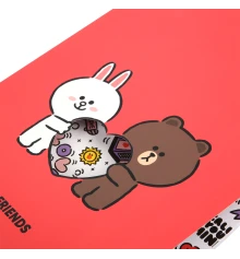 Тетрадь для записей Yes Line Friends А4 40 листов с высечкой клетка купить в интернет магазине подарков ПраздникШоп