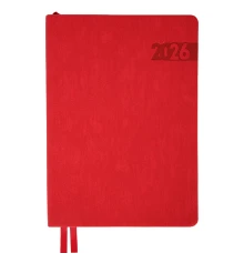 Ежедневник А5 Leo Planner датированный 2026 "Boss", мягкий, красный, 368 страниц купить в интернет магазине подарков ПраздникШоп