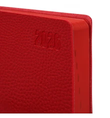 Ежедневник А5 Leo Planner датированный 2026 "Vitto", мягкий, красный, 368 страниц купить в интернет магазине подарков ПраздникШоп