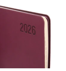 Еженедельник 10х17см Leo Planner датированный 2026 "Story", мягкий, винный, 128 страниц купить в интернет магазине подарков ПраздникШоп