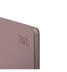 Еженедельник 10х17см Leo Planner датированный 2026 "Monaco", мягкий, лиловый, 128 страниц купить в интернет магазине подарков ПраздникШоп