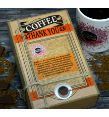 Кофейный набор "Thank you" купить в интернет магазине подарков ПраздникШоп