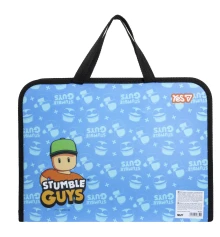 Папка-портфель Yes Stumble Guys FC на молнии с тканевыми ручками купить в интернет магазине подарков ПраздникШоп