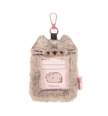 Бейдж без ленты вертикальный Yes, мех Pusheen Toy купить в интернет магазине подарков ПраздникШоп