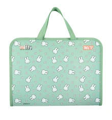Папка-портфель Yes Miffy FC на молнии с тканевыми ручками купить в интернет магазине подарков ПраздникШоп