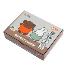 Краски гуашевые Yes Miffy 12 цветов 20 мл купить в интернет магазине подарков ПраздникШоп