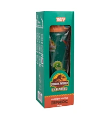 Термос Yes Jurassic World 420 мл с запасной трубочкой и щеточкой купить в интернет магазине подарков ПраздникШоп