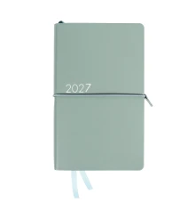 Ежедневник Leo Planner Glory 12х20 см датированный 2027 мягкий фисташковый 352 страницы купить в интернет магазине подарков ПраздникШоп