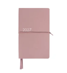 Ежедневник Leo Planner Glory 12х20 см датированный 2027 мягкий розовый 352 страницы купить в интернет магазине подарков ПраздникШоп
