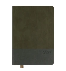 Ежедневник Leo Planner Velvet A5 датированный 2027 мягкий темно-зеленый 368 страниц купить в интернет магазине подарков ПраздникШоп