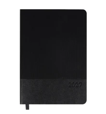 Ежедневник Leo Planner Velvet A5 датированный 2027 мягкий черный 368 страниц купить в интернет магазине подарков ПраздникШоп