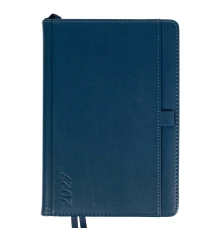 Ежедневник Leo Planner Legacy A5 датированный 2027 твердый синий 368 страниц купить в интернет магазине подарков ПраздникШоп