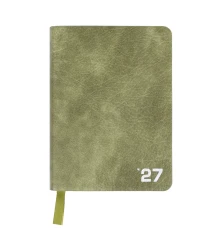 Ежедневник Leo Planner Prime A6 датированный 2027 мягкий оливковый 352 страницы купить в интернет магазине подарков ПраздникШоп