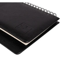 Планинг настольный Leo Planner Persona 30х14 см датированный 2027 черный 128 страниц купить в интернет магазине подарков ПраздникШоп